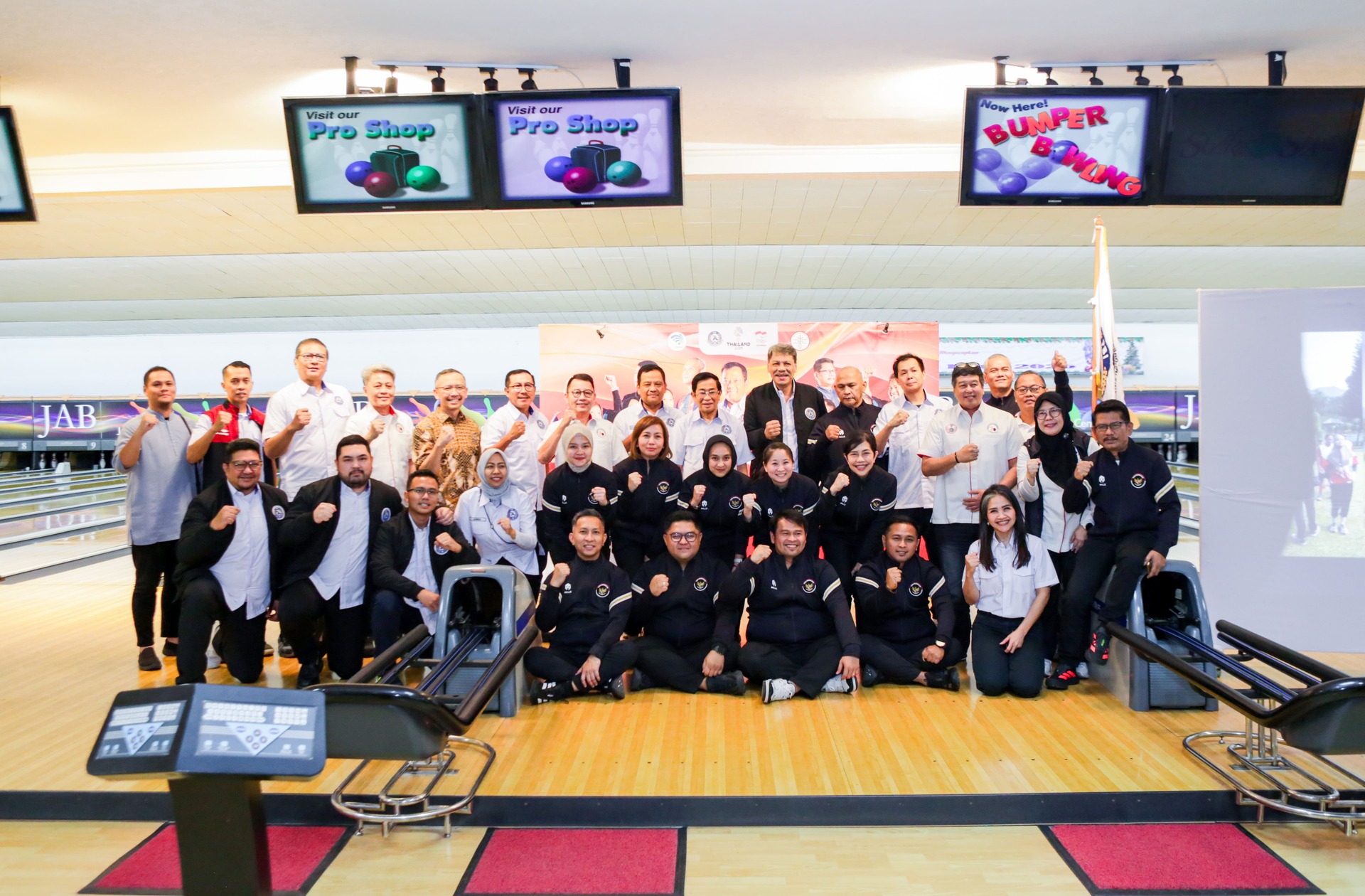 PB PBI Lepas 8 Atlit Boling Indonesia yang Akan Berlaga di SEA Games ke-33 Thailand